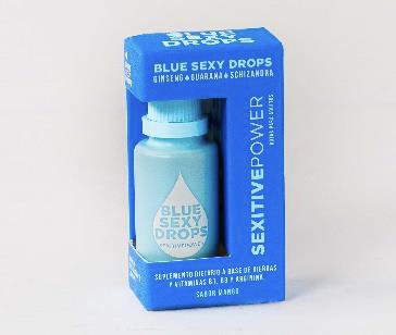 New! BLUE SEXY
DROPS – 20ml
