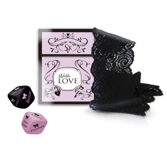 LOVE KIT 02 Lazo
de Ojos + Dados
de juegos